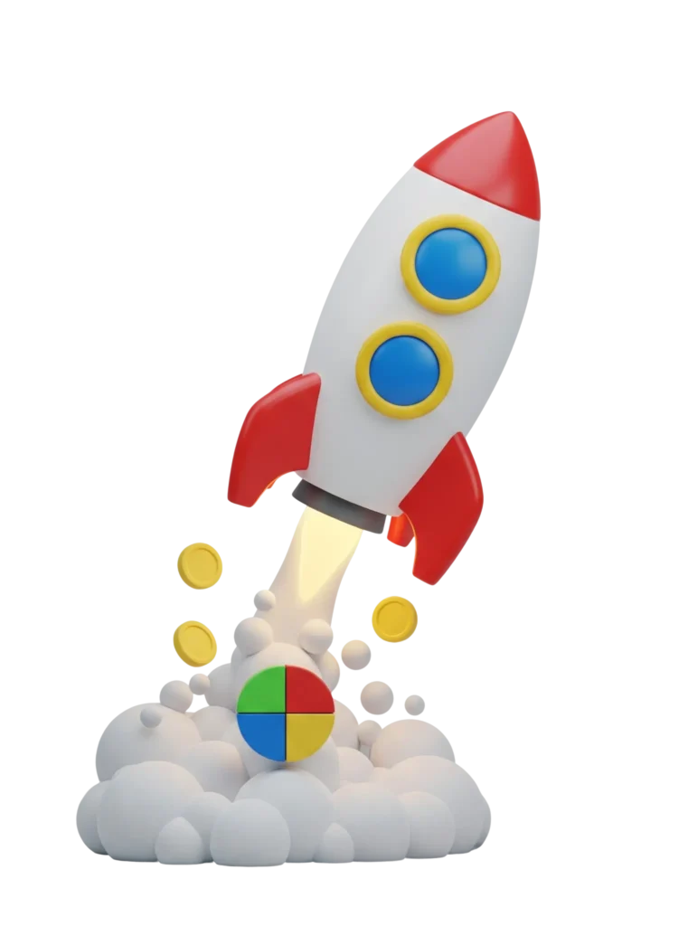 : „3D-Animation: Rakete startet für neue Franchise-Partner im BabyBeach Indoor-Salzspielplatz.“